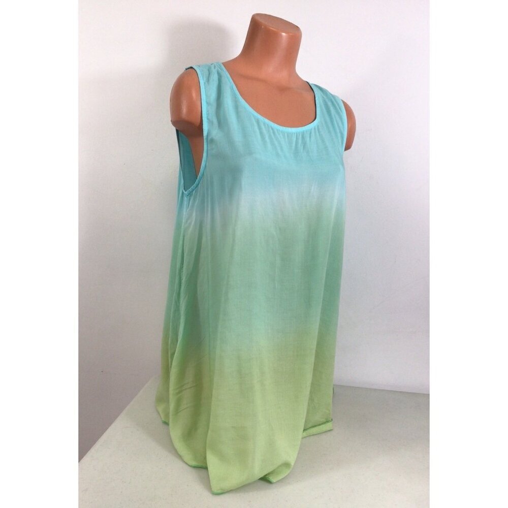 April Cornell Ombré Tank Top Womens Medium New